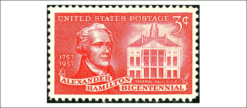 January 11, 1755 - Alexander Hamilton 